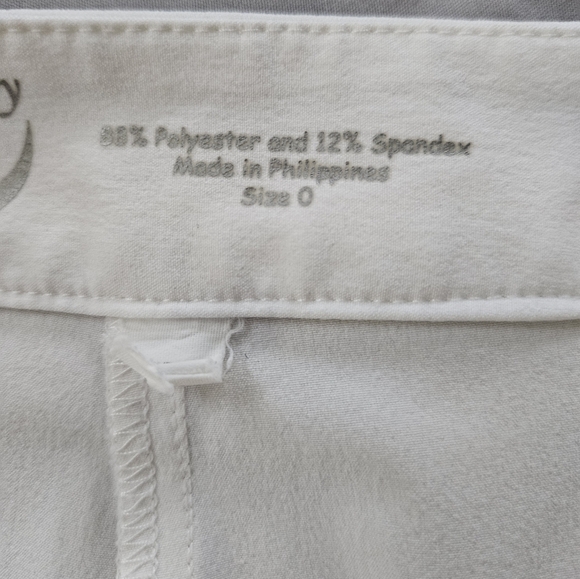 Zenergy By Chico White Wide-Leg Pants Size 0...chico 0 - Picture 9 of 13